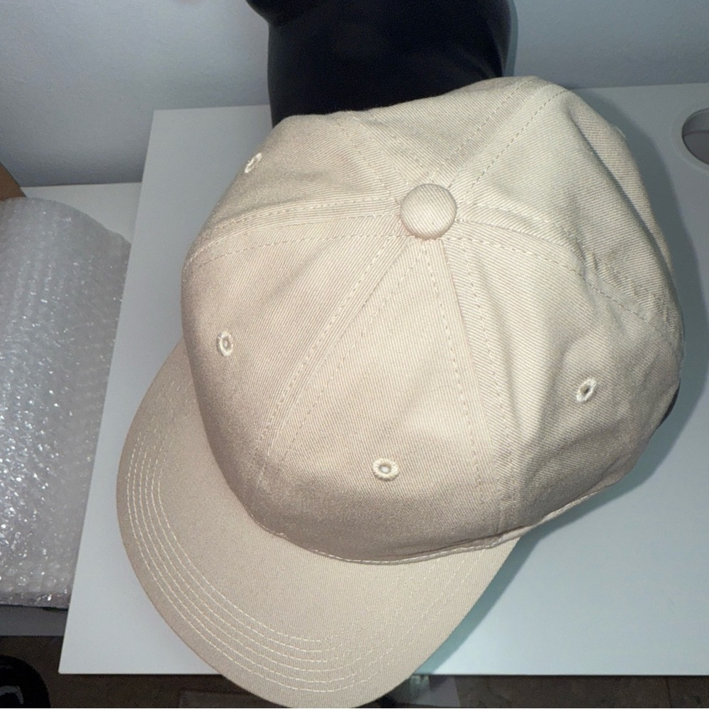 BEIGE BMW baseball hat NWT